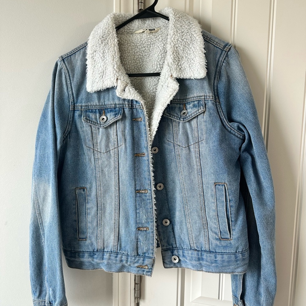 Ci Sono Sherpa Lined DenimJacket